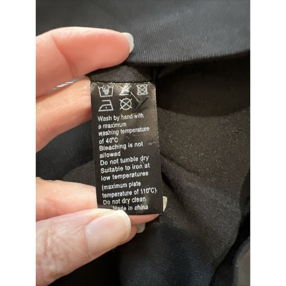 LIONESS Olympia Blazer Dress Black Size Small Belted Mini Sexy Chic Minimalist - Picture 7 of 8